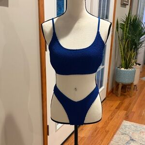 Shein Royal Blue Bikini Set